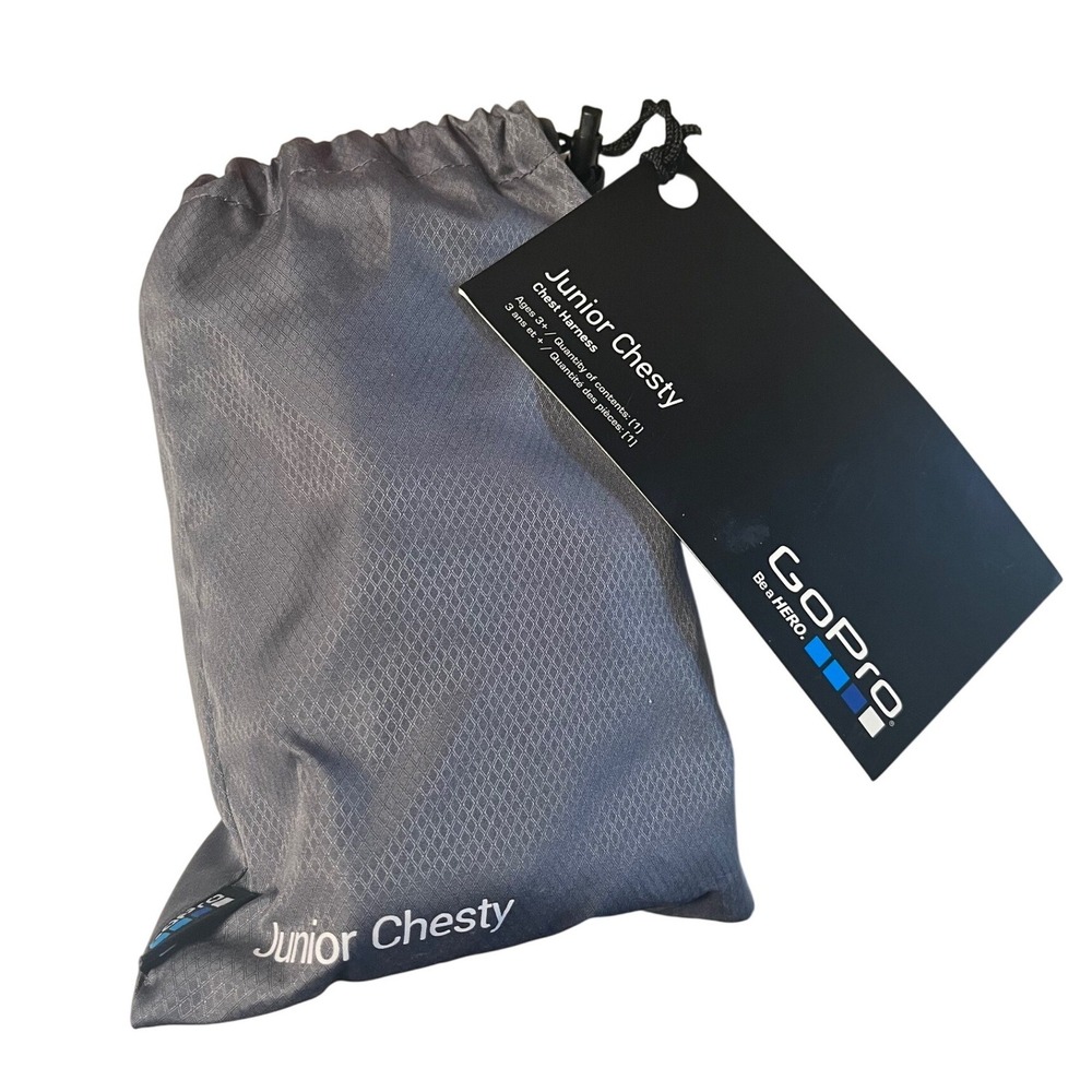 GoPro Junior Chesty Chest Harness for Kids HERO Camera Mount Grey ACHMJ-301